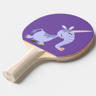 Raquete De Tênis De Mesa Cartoon Incomum - Unicórnio Ping Pong Paddle