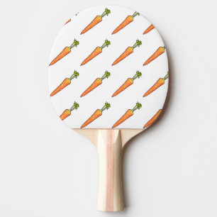Raquete De Tênis De Mesa Cenoura