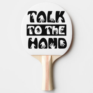 Raquete De Tênis De Mesa Conversa à mão