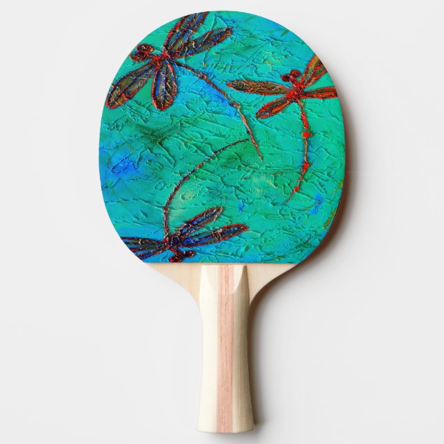 Raquete De Tênis De Mesa Dança Dragonfly (Verso)