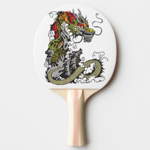 Raquete De Tênis De Mesa dragão chinês