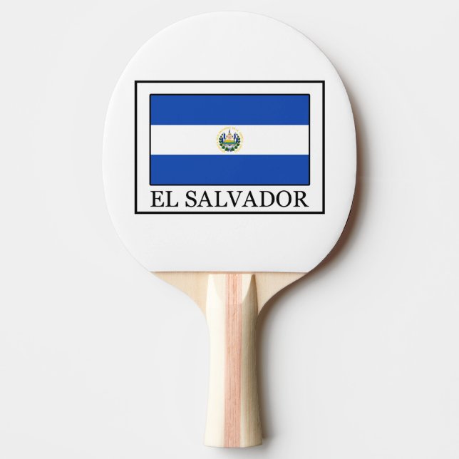 Raquete De Tênis De Mesa El Salvador (Frente)