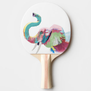 Raquete De Tênis De Mesa Ephant vibrante, colorido, legal e brilhante