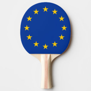 Raquete De Tênis De Mesa Estrelas da UE da pá do pong do sibilo da