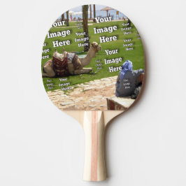 Raquete De Tênis De Mesa Fab Divertido Vacinação Crie seu