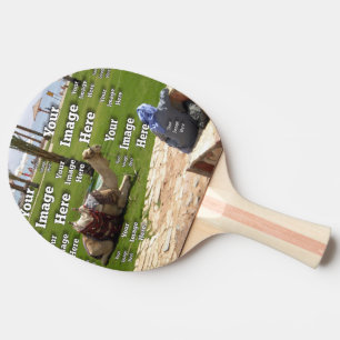 Raquete De Tênis De Mesa Fab Divertido Vacinação Crie seu