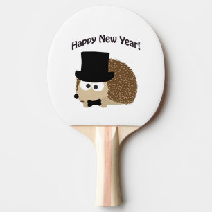Raquete De Tênis De Mesa Feliz ano novo! Dapper Hedgehog