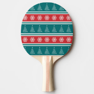 Raquete De Tênis De Mesa Feliz Natal