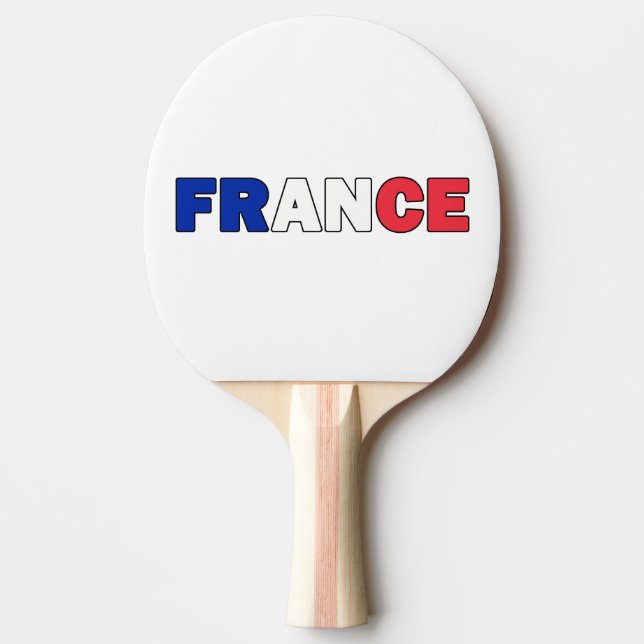 Raquete De Tênis De Mesa França (Frente)