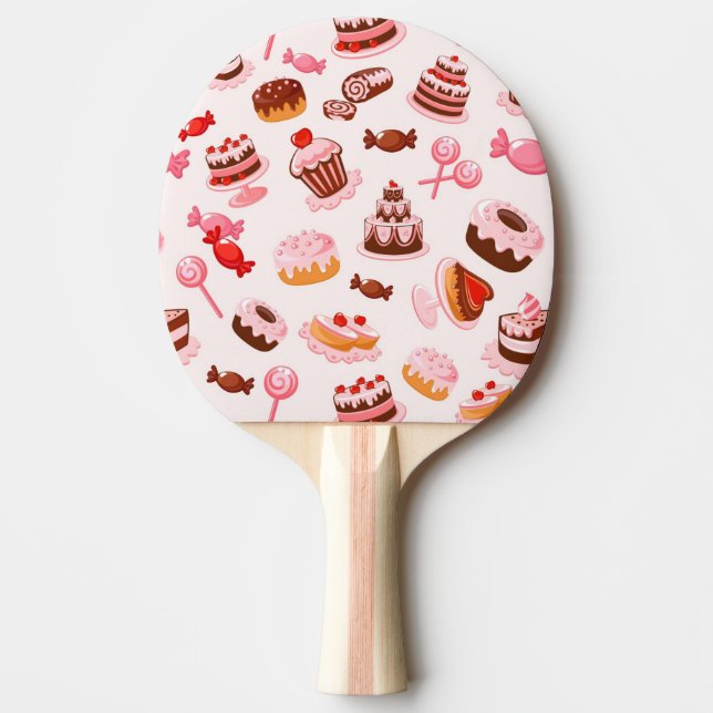 Raquete De Tênis De Mesa Fundo doce (Frente)