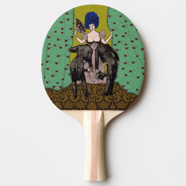 Raquete De Tênis De Mesa Homens Baldes - Ping Pong Paddle (Frente)