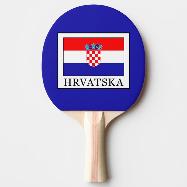 Raquete De Tênis De Mesa Hrvatska (Frente)