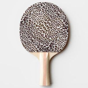 Raquete De Tênis De Mesa Impressão de Chocolate Leopardo