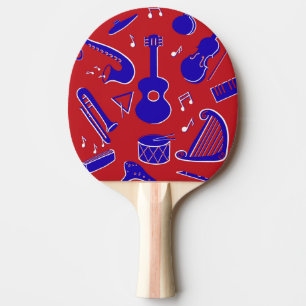 Raquete De Tênis De Mesa Instrumentos Musicais