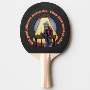 Raquete De Tênis De Mesa Jogadores idosos da piscina