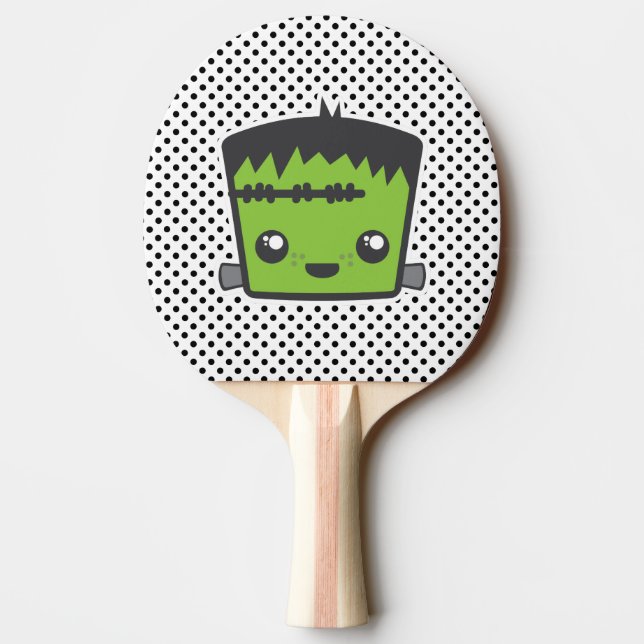 Raquete De Tênis De Mesa Kawaii Frankenstein Ping Pong Paddle (Verso)