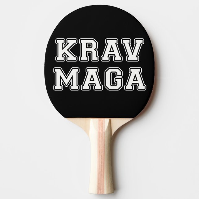 Raquete De Tênis De Mesa Krav Maga (Frente)