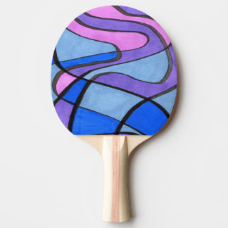 Raquete De Tênis De Mesa "Legal Manhã" Abstrato Ping Pong Paddle
