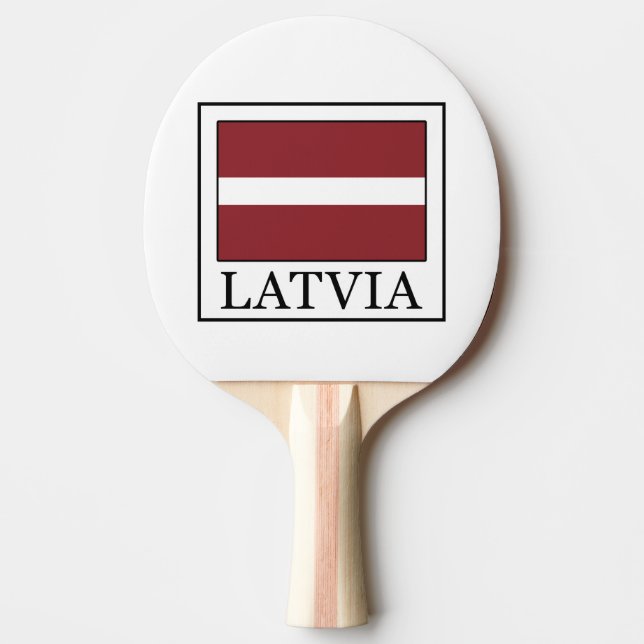 Raquete De Tênis De Mesa Letónia (Frente)