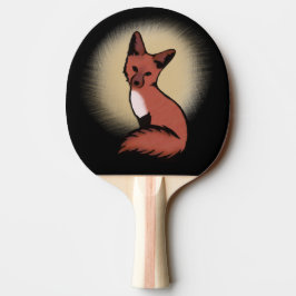 Raquete De Tênis De Mesa Linda Fox Vermelha
