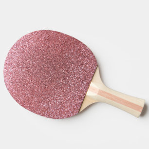 Raquete De Tênis De Mesa Luz - brilho cor-de-rosa