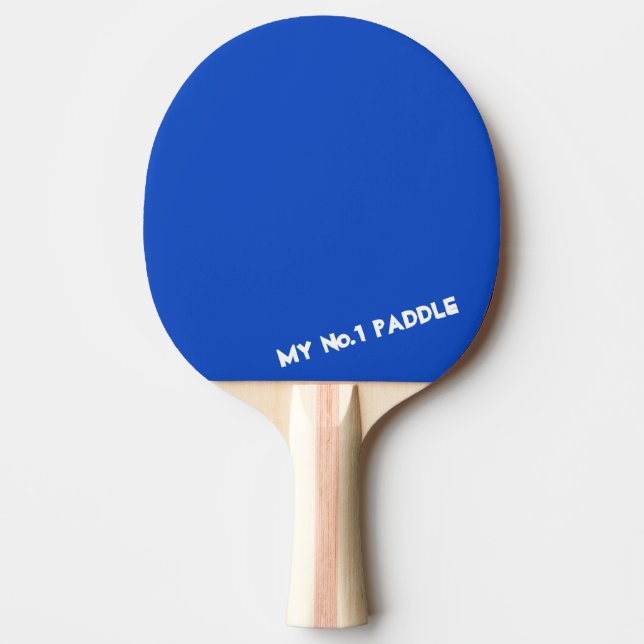 Raquete De Tênis De Mesa Meu Ping Pong de Remo Nº 1 (Frente)