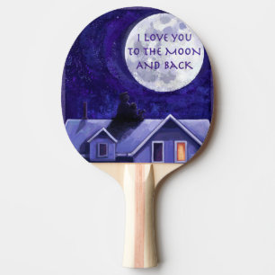 Raquete De Tênis De Mesa Moon Watch