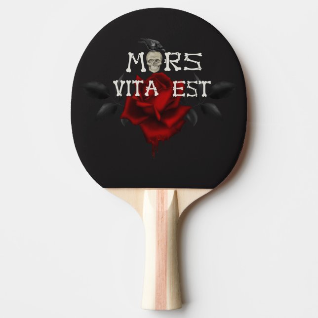 Raquete De Tênis De Mesa Morte e Vida (Frente)