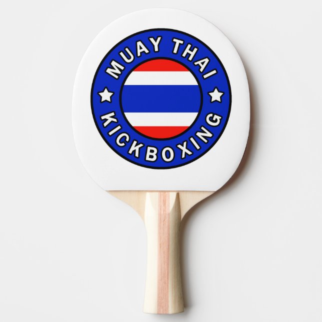 Raquete De Tênis De Mesa Muay Thai (Frente)