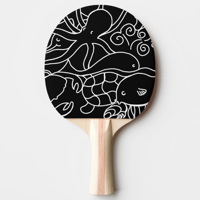 Raquete De Tênis De Mesa Natação (Frente)