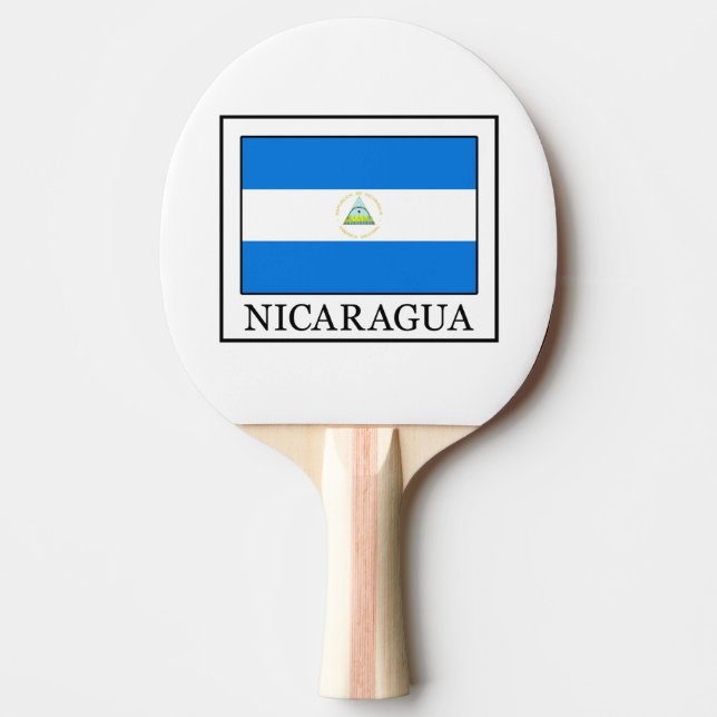 Raquete De Tênis De Mesa Nicarágua (Frente)