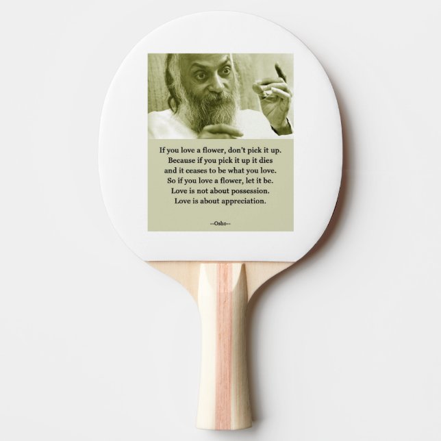 Raquete De Tênis De Mesa Osho (Frente)