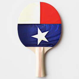 Raquete De Tênis De Mesa Pá de Pong do sibilo da bandeira de Texas