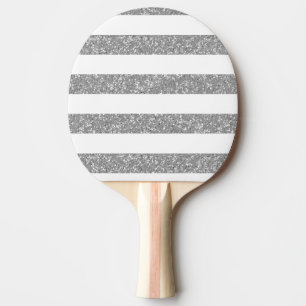 Raquete De Tênis De Mesa Pá de Pong do sibilo das listras do olhar do