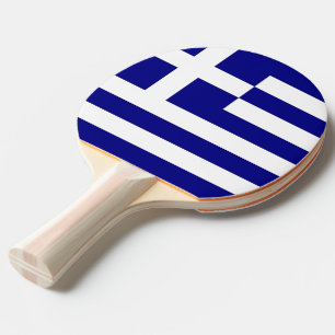 Raquete De Tênis De Mesa Pá do pong do sibilo com a bandeira da piscina