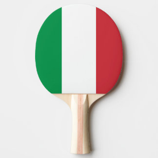 Raquete De Tênis De Mesa Pá italiana do pong do sibilo da bandeira para o