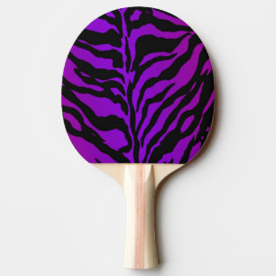 Raquete De Tênis De Mesa Pá violeta elétrica de Pong do sibilo da pele