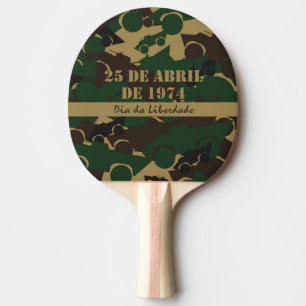 Raquete De Tênis De Mesa Padrão de camuflagem de veículos militares