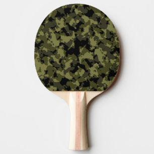 Raquete De Tênis De Mesa Padrão de estilo militar da Camouflage