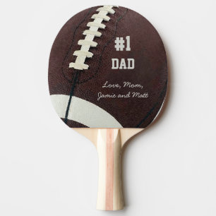 Raquete De Tênis De Mesa Pai nº 1 do futebol personalizado