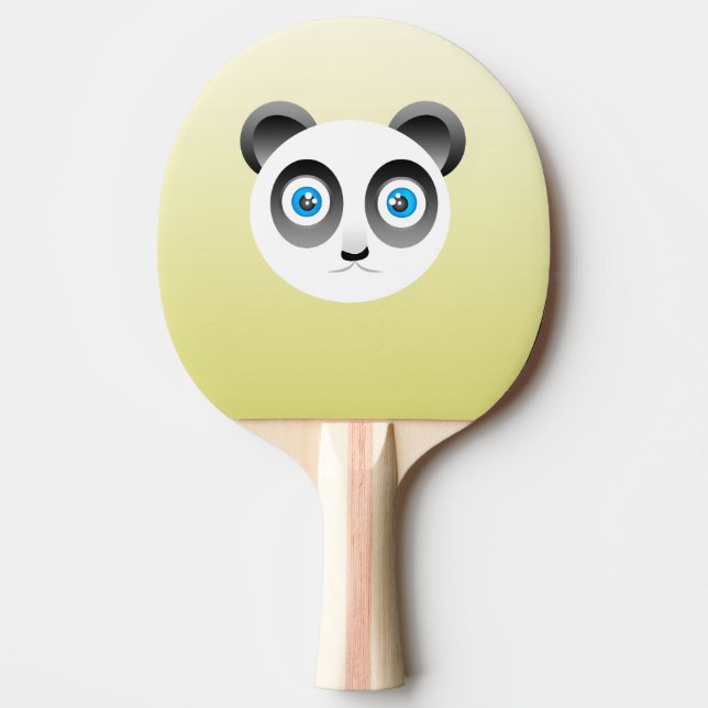 Raquete De Tênis De Mesa Panda Ping Pong Paddle (Frente)