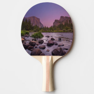 Raquete De Tênis De Mesa Parque nacional de Yosemite no crepúsculo