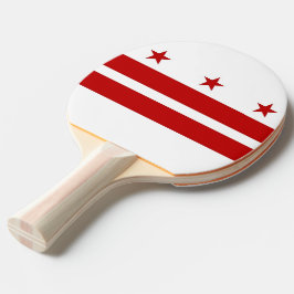 Raquete De Tênis De Mesa Ping pong paddle com Flag of Washington DC, EUA