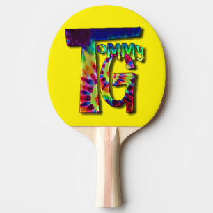 Raquete De Tênis De Mesa Ping Pong Paddle com o logotipo de seus músicos f
