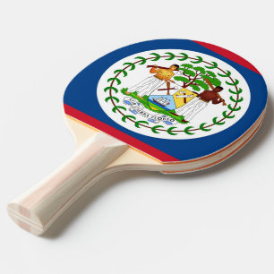 Raquete De Tênis De Mesa Ping pong paddle com Sinalizador de Belize