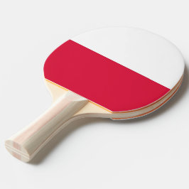 Raquete De Tênis De Mesa Ping pong paddle com sinalizador de Polônia