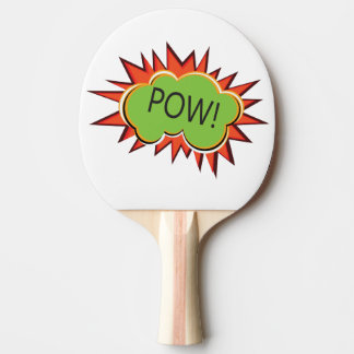 Raquete De Tênis De Mesa Pop-art Pow Kaboom