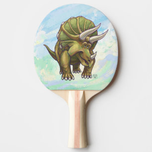 Raquete De Tênis De Mesa Presentes e acessórios do Triceratops