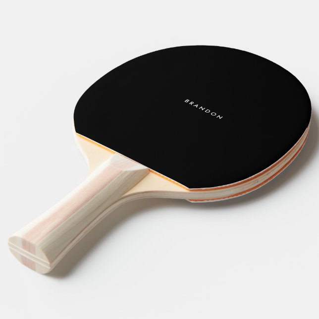 Raquete De Tênis De Mesa Presentes Personalizados Para Homens - Ping Pong P (Frente inclinada)