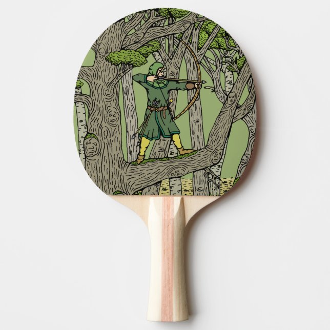 Raquete De Tênis De Mesa Robin Hood (Frente)